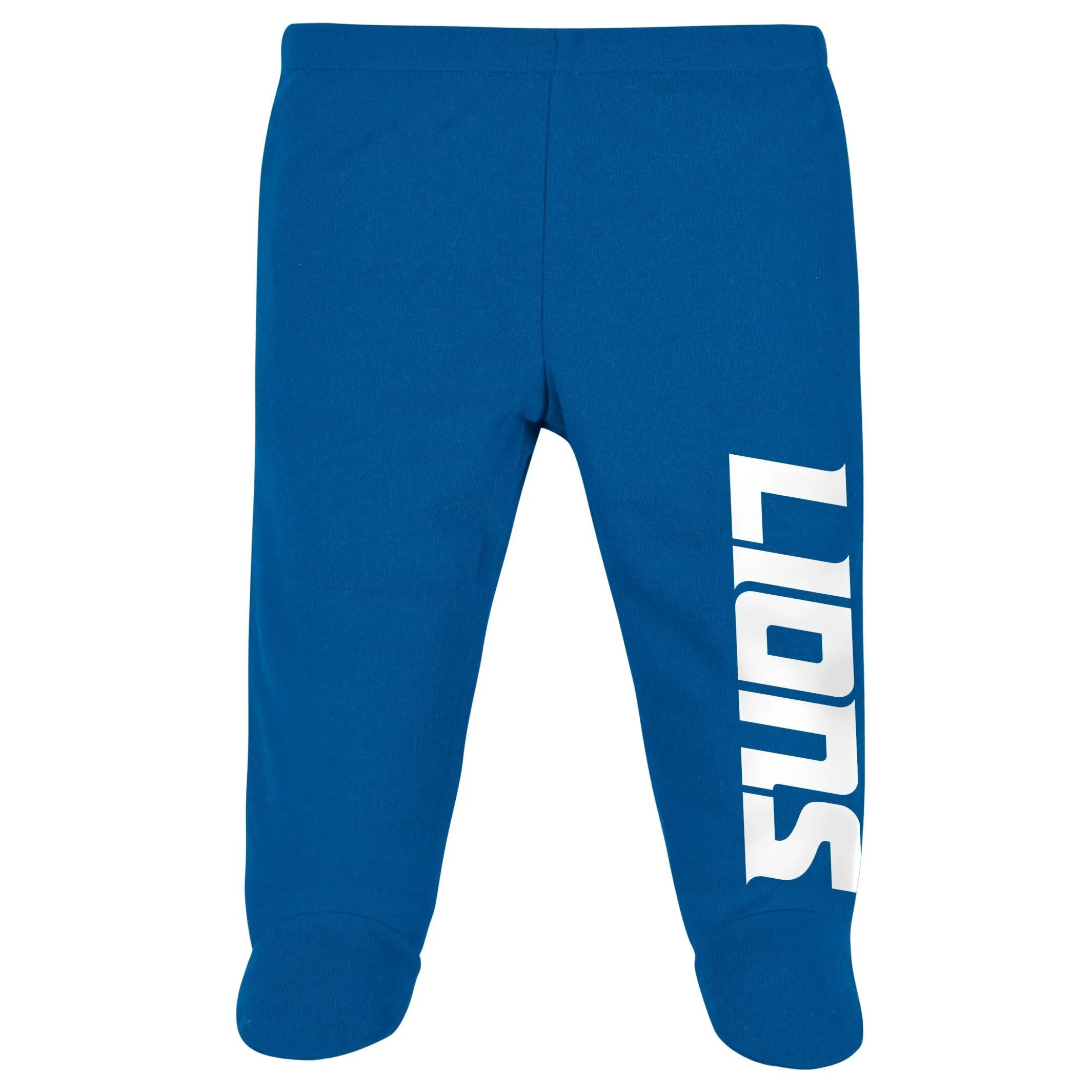 3-Piece Baby Boys Lions Bodysuit, Footed Pant, & Cap Set