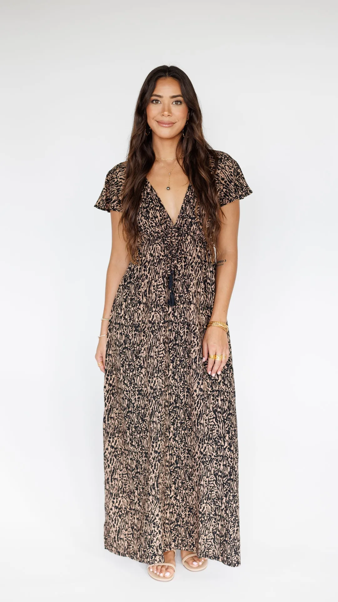 Leilani Dress / Woodsy Black