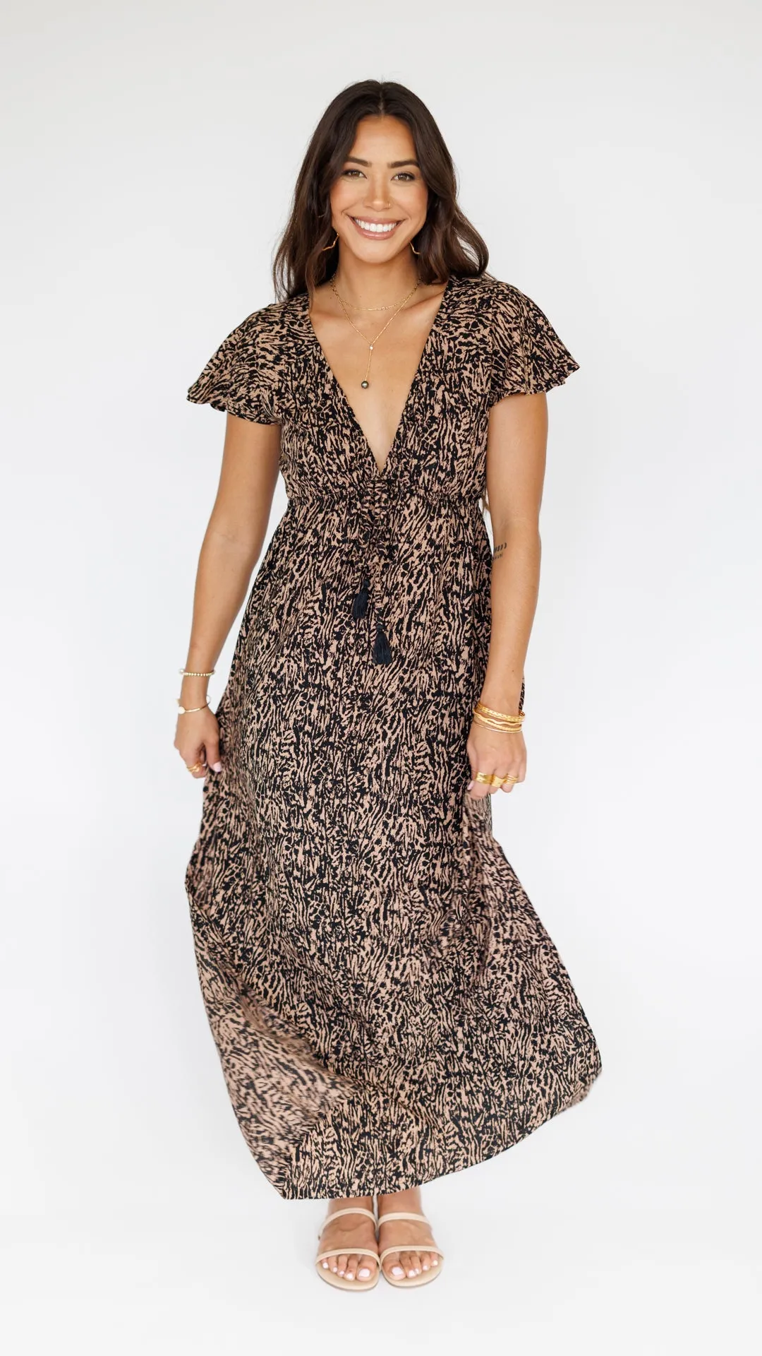 Leilani Dress / Woodsy Black
