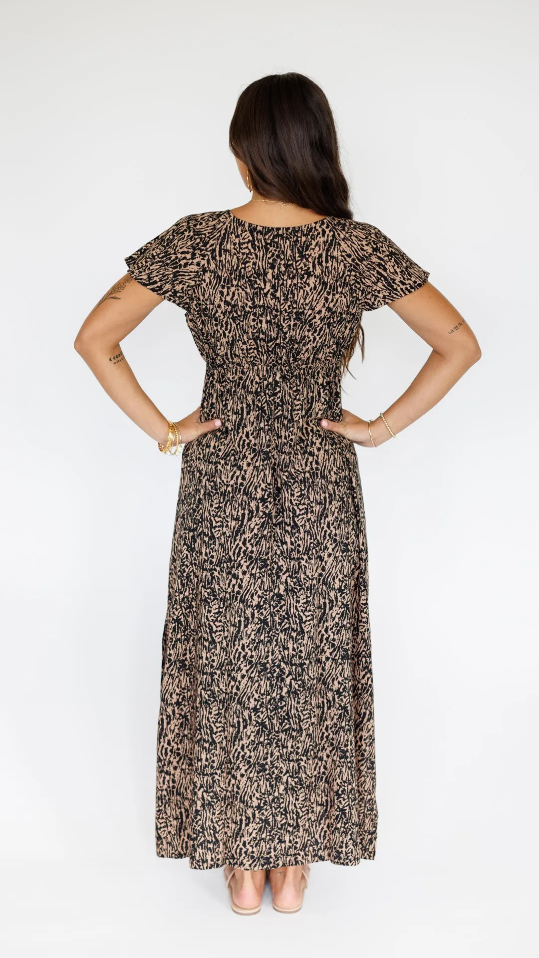 Leilani Dress / Woodsy Black